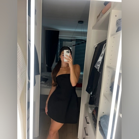 Black Zara Mini Dress, S - Picture 1 of 3